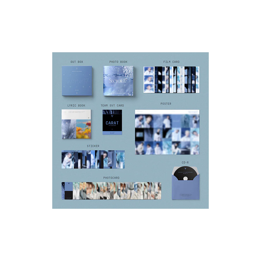 SEVENTEEN 4th Album Repackage 'SECTOR 17' NEW HEIGHTS (Signed) - Image 3